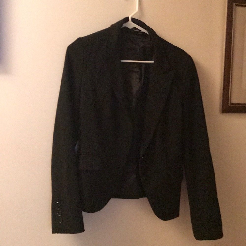 Black express suit jacket